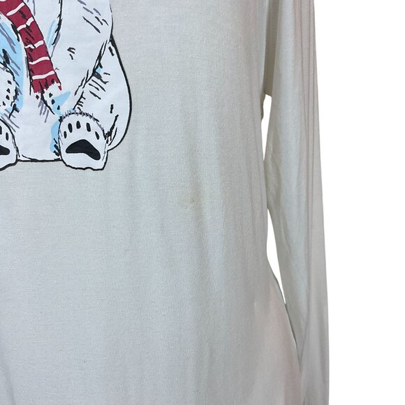 Vera Bradley I Wanna Be A Bear Long Raglan Sleeve Pullover NIght Tee M NWT - Picture 2 of 8